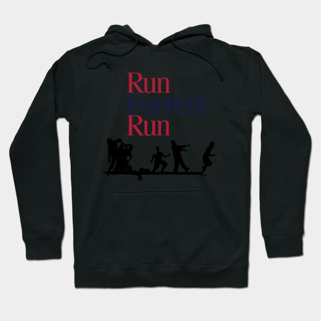 Run Forrest Run Hoodie by innercoma@gmail.com